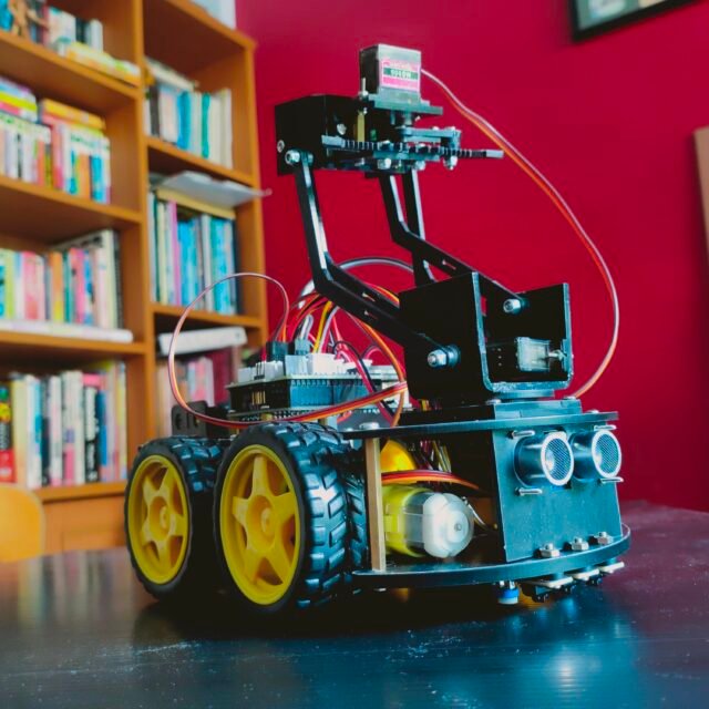 หุ่นยนต์ 4WD มัลติฟังก์ชั่น Arduino UNO R3 | my hobby street